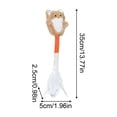 thumbnail image 2 of dgysar Cat Shape Silvervine and Catnip Chew Stick with Feather Tassel Interactive Woven Rope Teaser for Teething Relief and Indoor Boredom Relief, 2 of 4