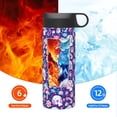 thumbnail image 6 of Pofeuu mushroom rainbow Skull cartoon Print 18oz Sports Insulated Kettle, Sports Bottle Water Bottles For Men Women For Gym Hiking Camping Running Mountain Bike Outdoor Sports, 6 of 8