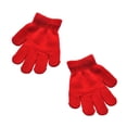 thumbnail image 1 of Minnieouse 1 par de guantes para niños, diseño de Color sólido, accesorio de ropa de estilo Simple, calentadores de dedos, calentador de manos para guantes y mitones Rojo Minnieouse AP009857-03, 1 of 6