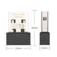thumbnail image 4 of Adaptador inalámbrico WiFi 6 AX286 802.11Ax de 2,4 GHz, tarjeta de red USB con controlador gratuito para ordenadores con Windows 7/10/11, mini receptor WiFi., 4 of 6