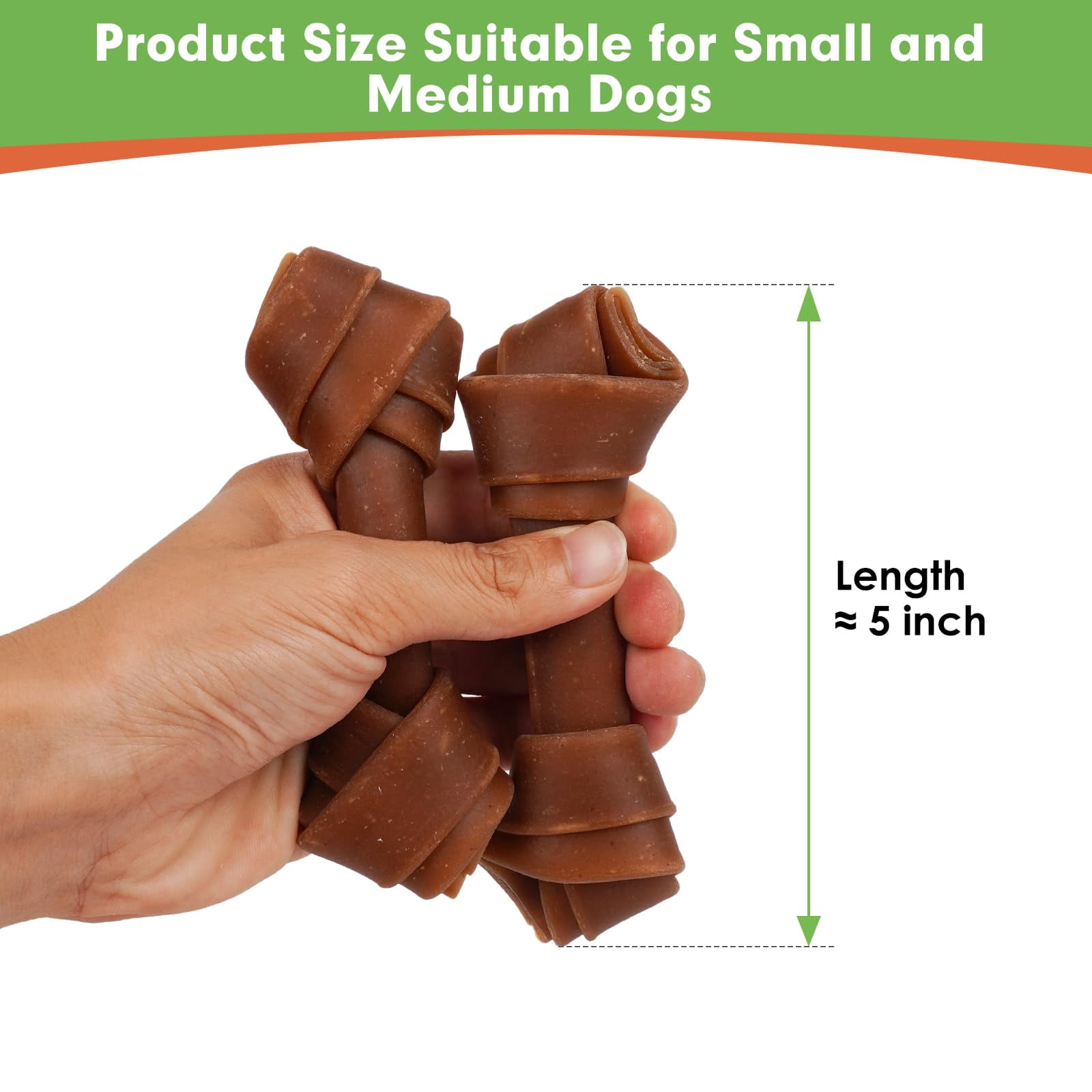 MON2SUN Peanut Butter Bones  Small and Medium Dog Treats, 25.4 oz (12 Count)