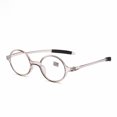 thumbnail image 3 of Gafas presbioscópicas de resina de alta definición con marco de PC suave multicolor y redondas pequeñas Retro Master Prince, 3 of 5