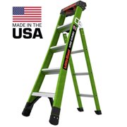 Little Giant 5 ft. x 24 in. Type 1AA 375 lbs Fiberglass Multi Position Ladder