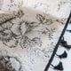 thumbnail image 5 of Nvzi Cortina de lino y algodón con estampado floral vintage, con borlas, estilo bohemio, para dormitorio y sala de estar, 1 pieza (59 x 63 pulgadas, flor), 5 of 5
