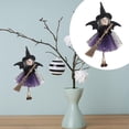 thumbnail image 2 of PYPESEEWY Halloween Hanging Tree Ornaments,Pumpkin/Ghost/Witch/Black Cat Pendant Halloween Hanging Ghost Decoration for Home Indoor/Outdoor Party Supplies Decor Halloween Decorations, 2 of 5
