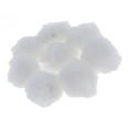 thumbnail image 1 of 8Pcs DIY Faux Ball with Tiny Loop Pompom for Knitting Hats Shoes, White, 1 of 8