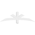 thumbnail image 2 of 60"W x 17 1/2"H x 2"D x 4"F, 7/12 Pitch, Davenport Architectural Grade PVC Gable Bracket, 2 of 8