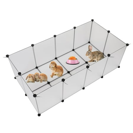UBesGoo 12 Panel Pet Playpen, Small Animal Kennel and Fence for Indoor, Outdoor Use