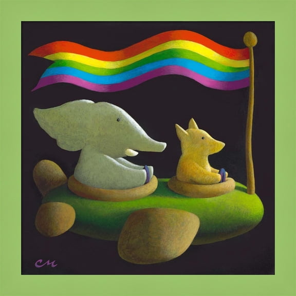 Great Art Now Freedom by Chris Miles, Framed Wall Art, 14W x 14H
