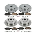 thumbnail image 3 of Power Stop Front and Rear Stock Replacement Brake Pad and Rotor Kit KOE5476 Fits 2006 Toyota Sienna, 3 of 8