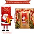 thumbnail image 3 of Christmas Hanging Flag Banner Door Decor Christmas Decoration 2024 For Home Christmas Ornaments Navidad Noel Gifts New Year 2025, 3 of 5