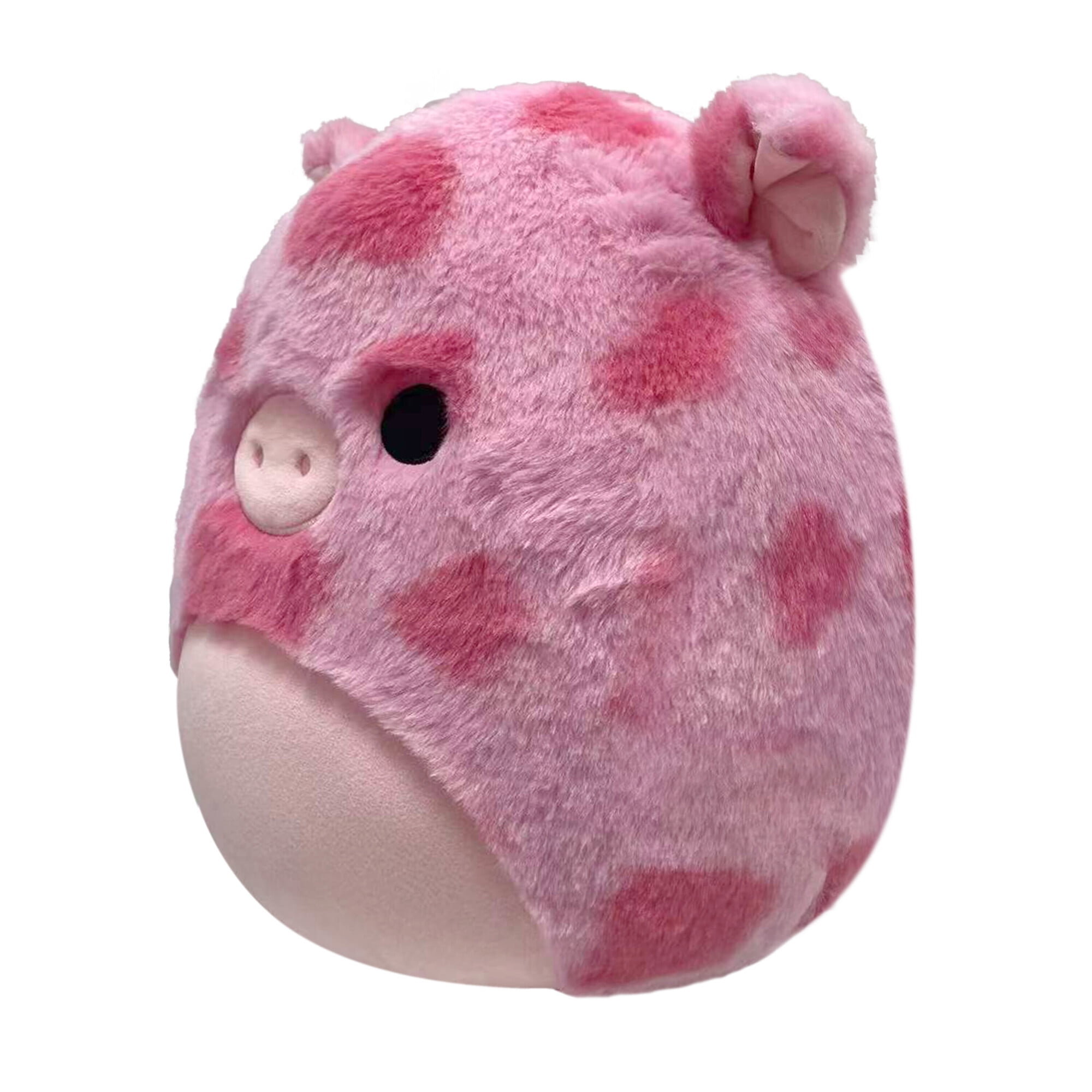 Squishmallows FuzzAMallow Official 12 inch Gwendle the Pink Spotted Pig  - Child's Ultra Soft Plush Toy