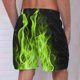 thumbnail image 4 of Pantalones Cortos Deportivos para Hombre, Pantalones Cortos de Playa con Cordón Impreso para el Día de la Independencia con Bolsillo Hechos de 95% Poliéster 5% Spandex, Pantalones Cortos Deportivos Pa, 4 of 4