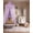 Soft Purple, variant on Bed Canopy with Star Lights, Double Layer Canopy for Bed, Princess Play Tent for Girls Room, Breathable Bed Curtain for Children Reading Nook, Machine Washable, 25.6''x106'', Pink