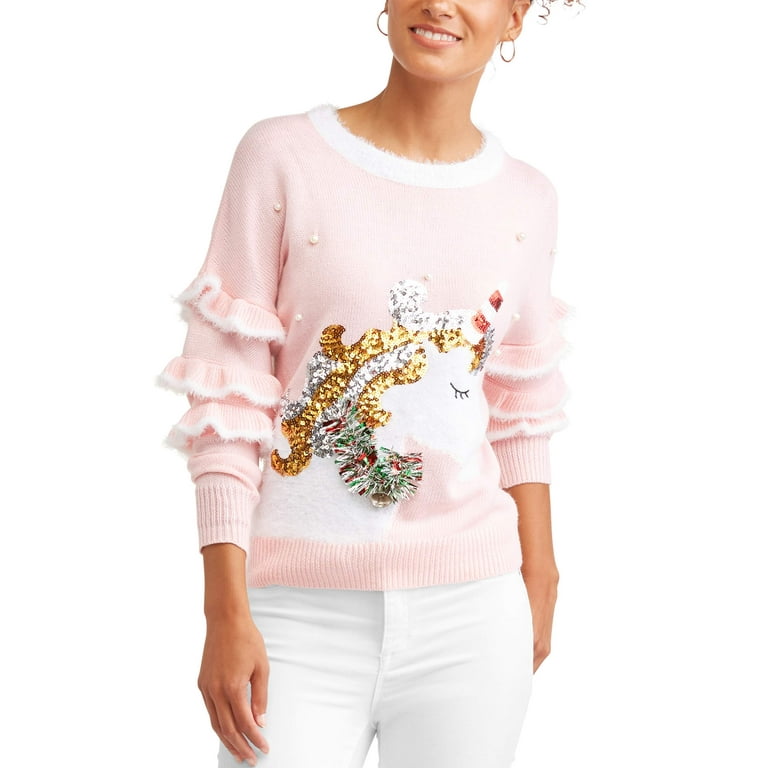 Ugly christmas outlet sweater walmart woman