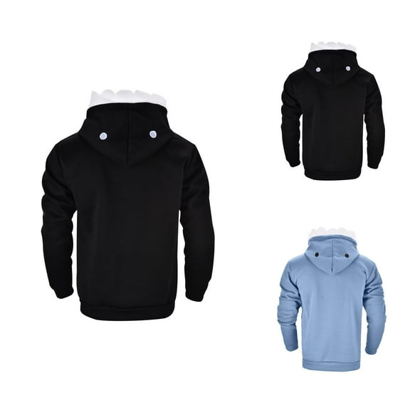 Cute Shark Hoodies for Men 2025 Long Sleeve Hooded Sweatshirt with Pockets Pullover Hoodie Mens Hoodies