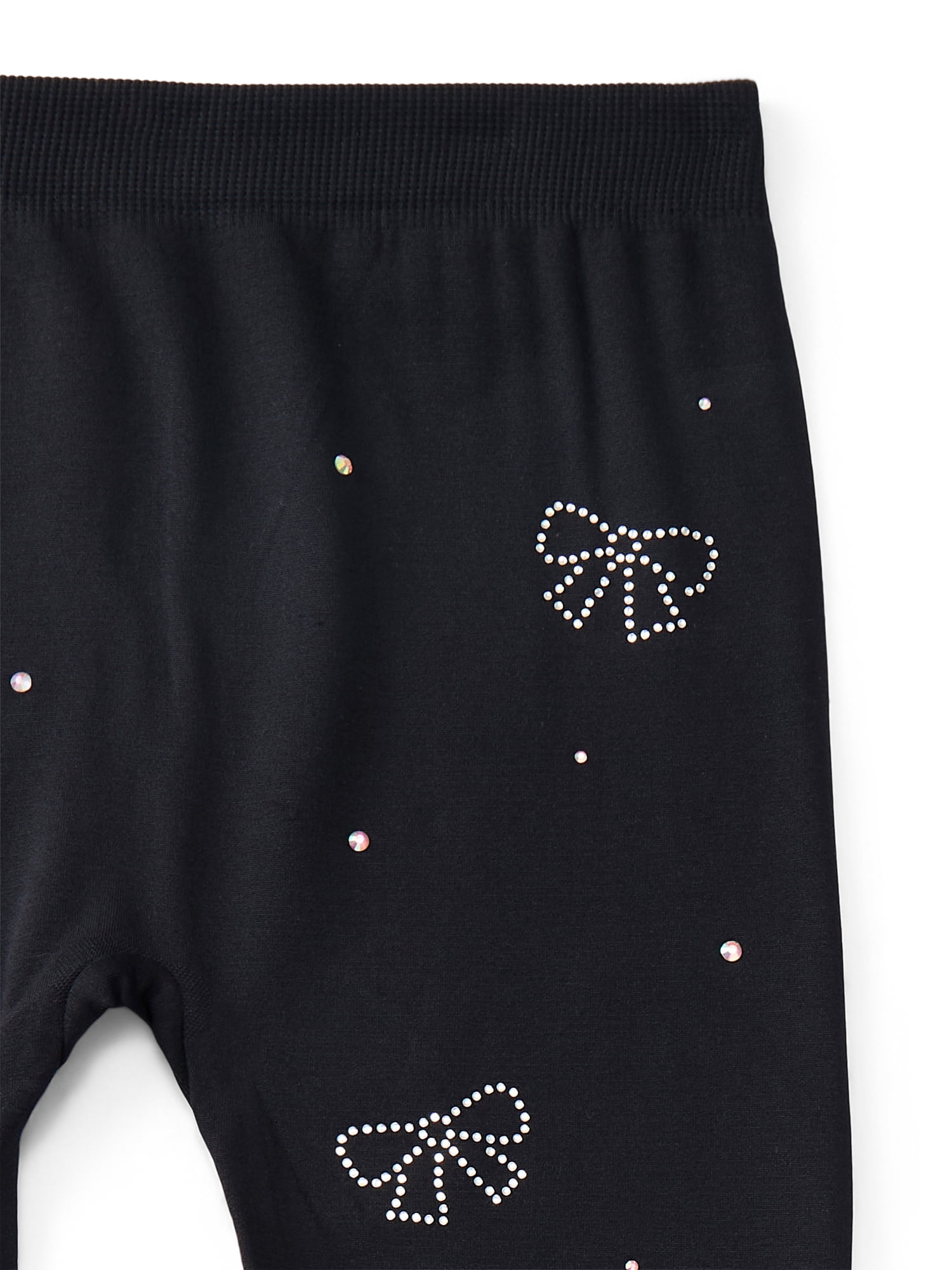 Star Ride Girls Seamless Fleece Lined Leggings, 2-Pack, Sizes 4-16