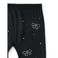 thumbnail image 2 of Star Ride Girls Seamless Fleece Lined Leggings, 2-Pack, Sizes 4-16, 2 of 3