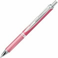 thumbnail image 2 of Pentel EnerGel Alloy RT Retractable Liquid Gel Pen .7mm Pink Barrel Black Ink BL407PA, 2 of 3