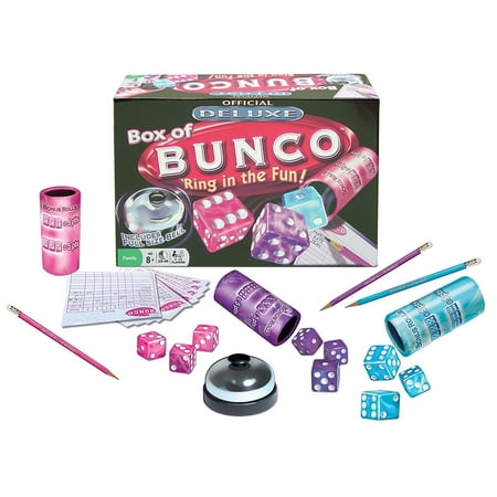 Deluxe Box of Bunco, The Best Part is when you get to ring the bell and shout BUNCO By Winning Moves (The Best Safe Box)