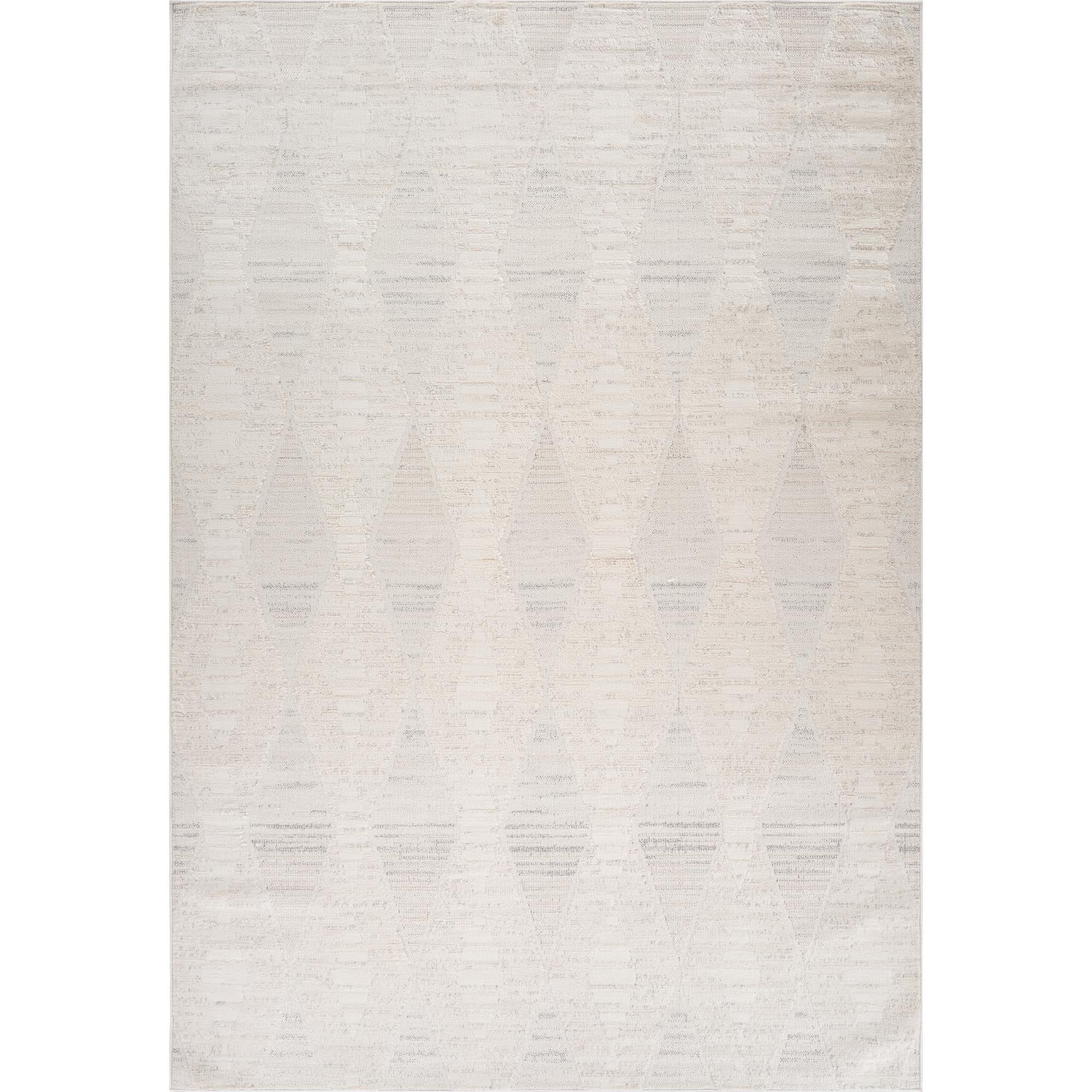 Rug Branch Astra Modern Indoor Area Rug, Cream Beige, Abstract - Living Room, Bedroom, Dining Room, and Kitchen