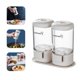 thumbnail image 4 of Naiovety Tarro de especias transparente Prensa de sal Botella de condimento Prensa Esparcidor de sal Controlador de sal preciso Accesorios de Organizadores de utensilios de cocina, 4 of 6