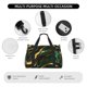 thumbnail image 4 of Fotbe Green Marble Bolsa de Viaje con Estampado, Bolsa de Fin de Semana para Mujer con Compartimento para Zapatos, Bolsa de Gimnasio con Bolsillo Húmedo, 4 of 7