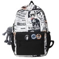 thumbnail image 1 of One Piece Teenager Student Schoolbag Casual Trendy Cool Anime Backpack Large Capacity Backpack-week, 1 of 4