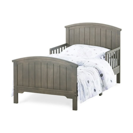 UPC: 0849801010425 | Forever Eclectic Hampton Toddler Bed with Rails Dapper Gray