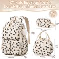 thumbnail image 2 of Mochila escolar Fimibuke de pana para niños, 3 unidades, con lonchera y bolsa, 2 of 9