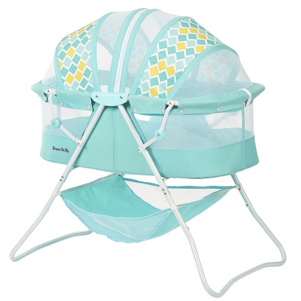 Dream On Me Karley Bassinet Aqua Walmart Com Walmart Com