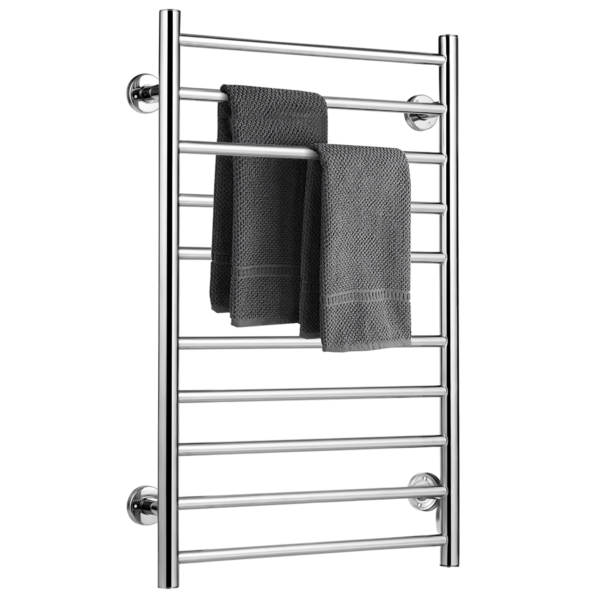 Requena Heated Towel Rail Anthracite Grey Bathroom Ladder Flat Radiator  1000x450