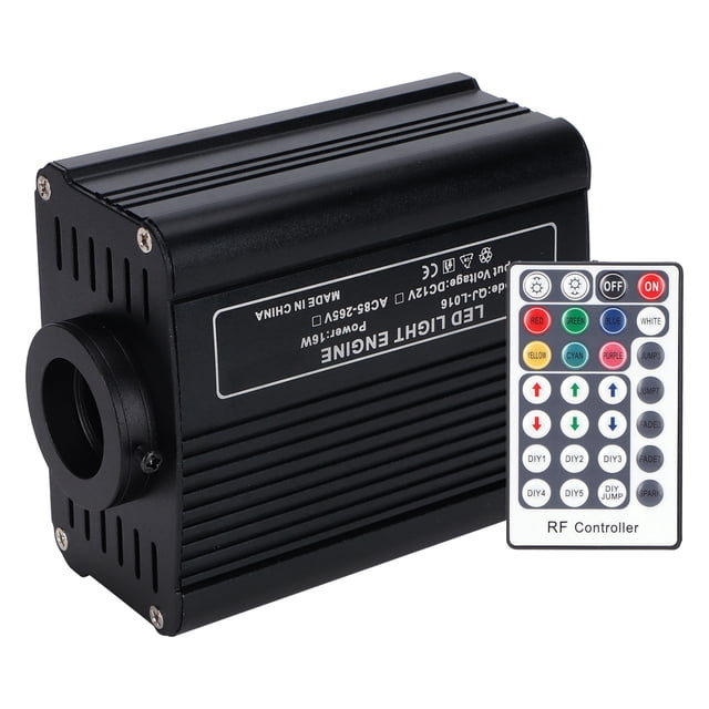 Fuente de Luz de Fibra Óptica NikouMX Motor de Luz LED RGBW 16W
