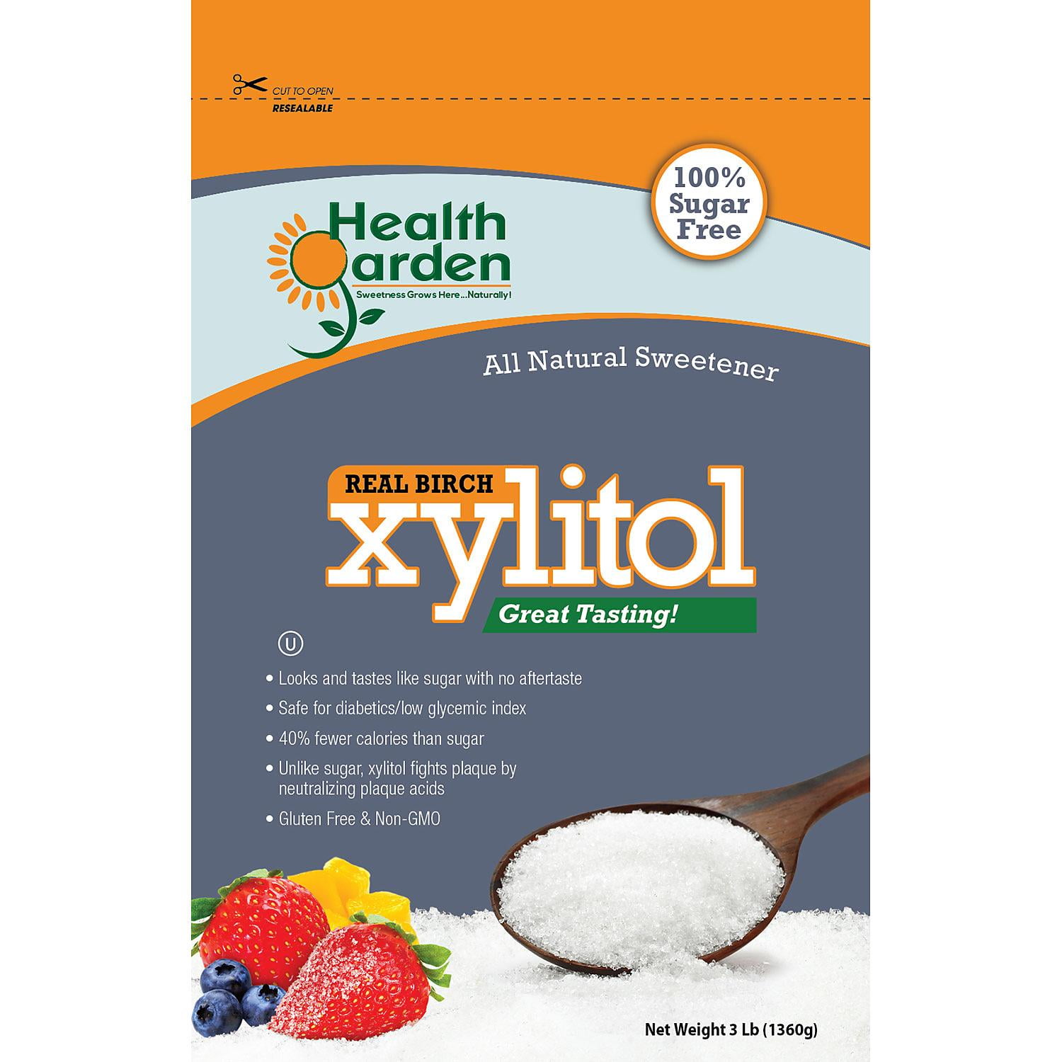 Health Garden Birch Xylitol (3 lb.)Pack of 2