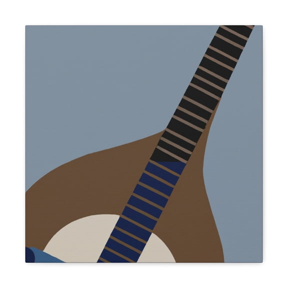 Mandolin Minimalism Melody - Canvas