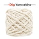 thumbnail image 4 of Toystoory Calcetines de hilo de ganchillo tejido a mano de 100g, bufandas de hilo de una sola hebra, gorro, hilos tejidos a mano, accesorio de Artesanía No.10, 4 of 5