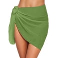thumbnail image 2 of Conairie Swimsuit Cover Up Skirt For Women Loose Mesh Sheer Beach Wraps Summer Beach Swimwear Vacation Outfits GN2 S, 2 of 4