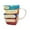Multicolor-D, variant on WKSCLPAI Painted Book Mug, New 3D Painted Glass Book Cup, Creative Handmade Colored Glass Coffee Cup, Collection Gifts for Reading Painting Literature Lovers Book Lovers(Style-A)