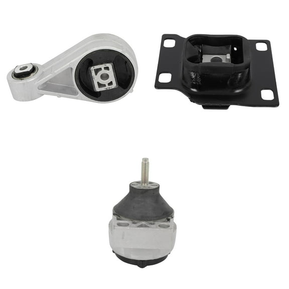 ECCPP Engine Motor Mount Transmission Mount Torque Strut Mount Set Fit For Ford Focus 2000 2001 2002 2003 2.0L 1061205, 1094591