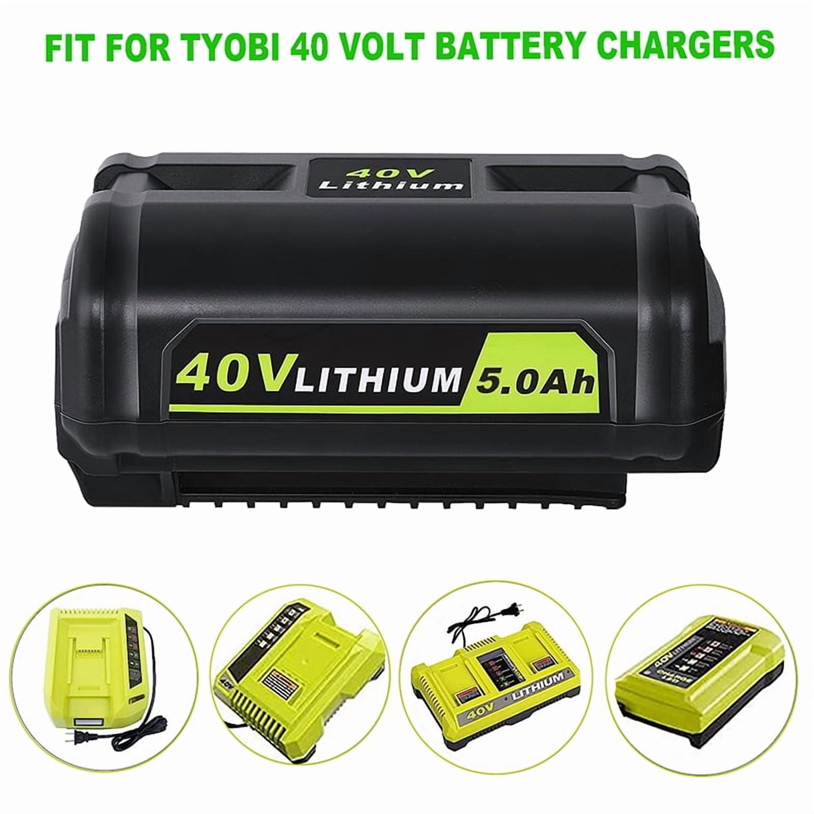 5.0Ah Replacement for Ryobi 40V Battery
