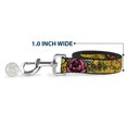 thumbnail image 5 of Buckle-Down Pet Leash, Dog Leash, Mom Dad Yellow, 4 Feet Long 1.0 Inch Wide, 5 of 6