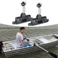 thumbnail image 4 of LOVIVER 2pcs/set Universal Oar Holder Tie Down Paddle Lock Support Inflatable Boat Canoe, 4 of 8