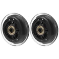 thumbnail image 1 of Patins à Roulettes Pu Noir Accessoires de Patinage Extérieur 2 Pcs, 1 of 9