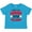 Turquoise, variant on Inktastic That's My Awesome Brother Out There with Baseballs Boys or Girls Baby T-Shirt