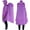 Purple, variant on Globotrekker Lightweight Backpack Poncho (Multiple Color Options Available) (Sapphire Blue)