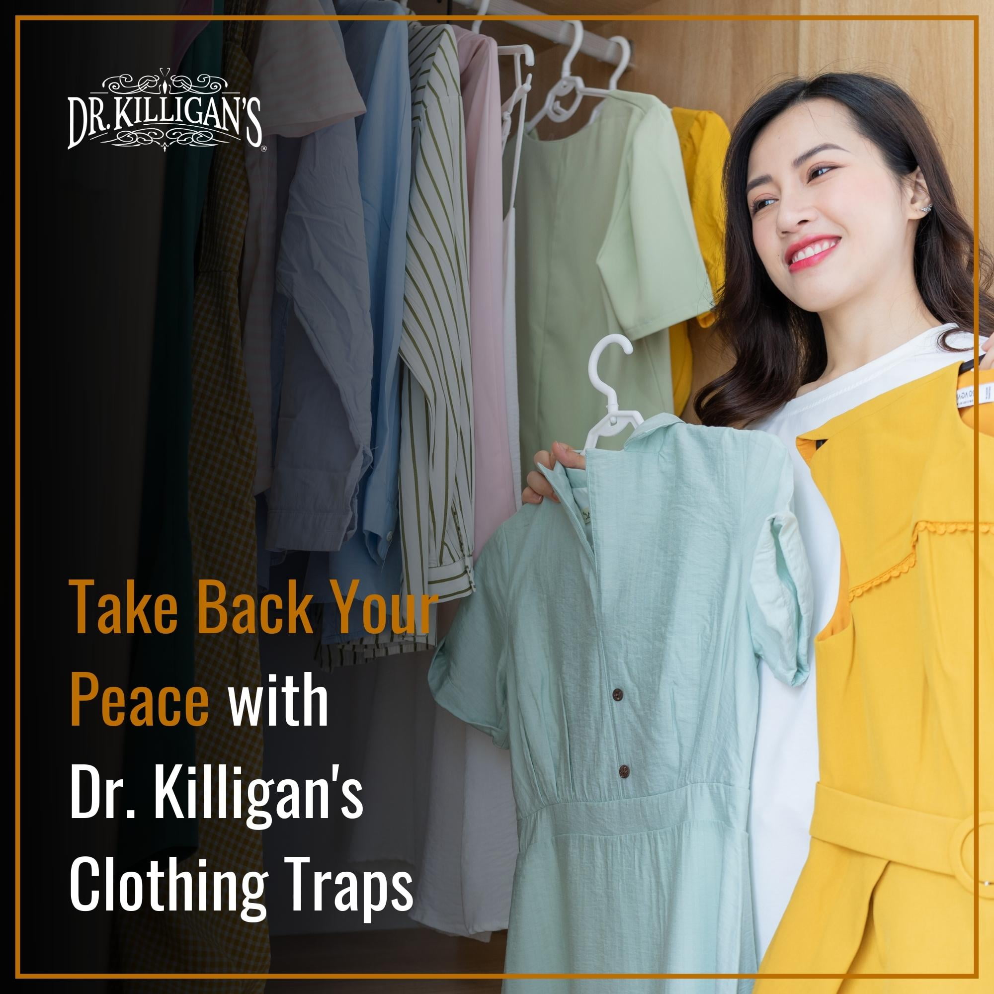 Dr. Killigan's Premium Clothing Moth Traps with Pheromones
