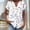 Style3-White shirts for women, variant on Maqroz Womens V Neck T Shirts Trendy Short Sleeve Button Down Loose Fit Floral Printed Summer Vacation Hawaii Tops Casual Blouses 2026 White XL