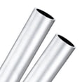 thumbnail image 1 of Tubo redondo de aluminio 6063 de 250 mm en paquete de 2, tubo de aluminio sin costura de 18 mm ID 22 mm OD para manualidades DIY [0.71x0.87x9.8IN], 1 of 7