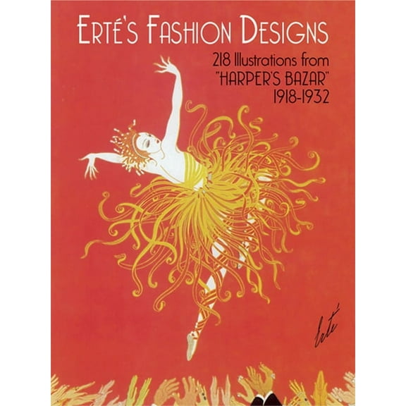 Dover Fine Art, History of Art Erté's Fashion Designs, (Paperback)