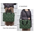 thumbnail image 6 of FORMRS 16" Laptop Bag Carrying Sleeve Case with Handle Travel Shoulder Briefcase, Christmas Forest, 6 of 8